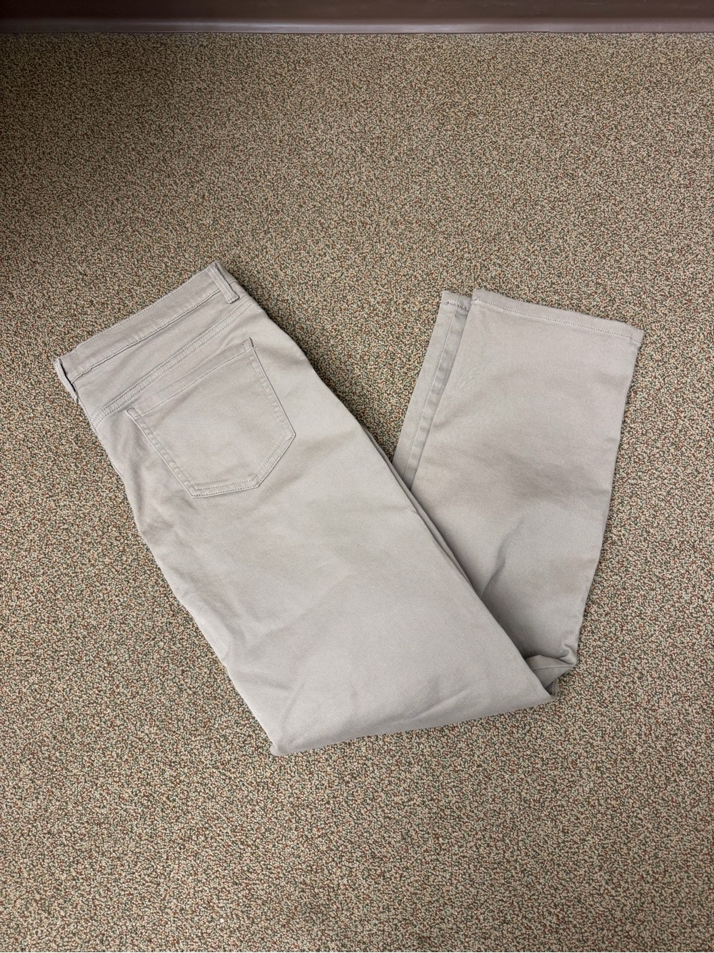 Gloria Vanderbilt Straight Leg Pants - Light Taupe